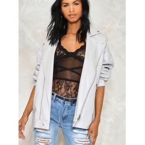🆕 Nasty Gal Oversized Jacket.